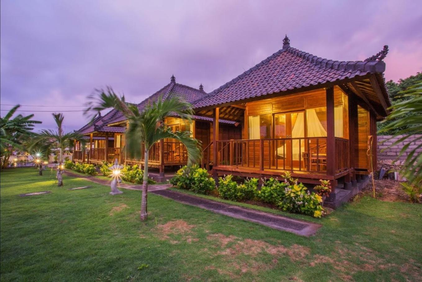 Lembongan Mantra Huts Hotel Kültér fotó