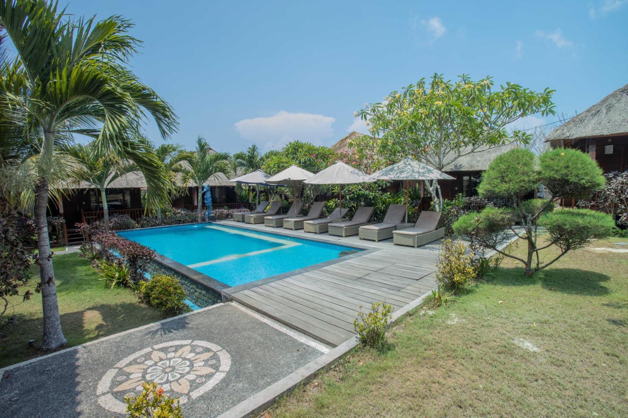 Lembongan Mantra Huts Hotel Kültér fotó