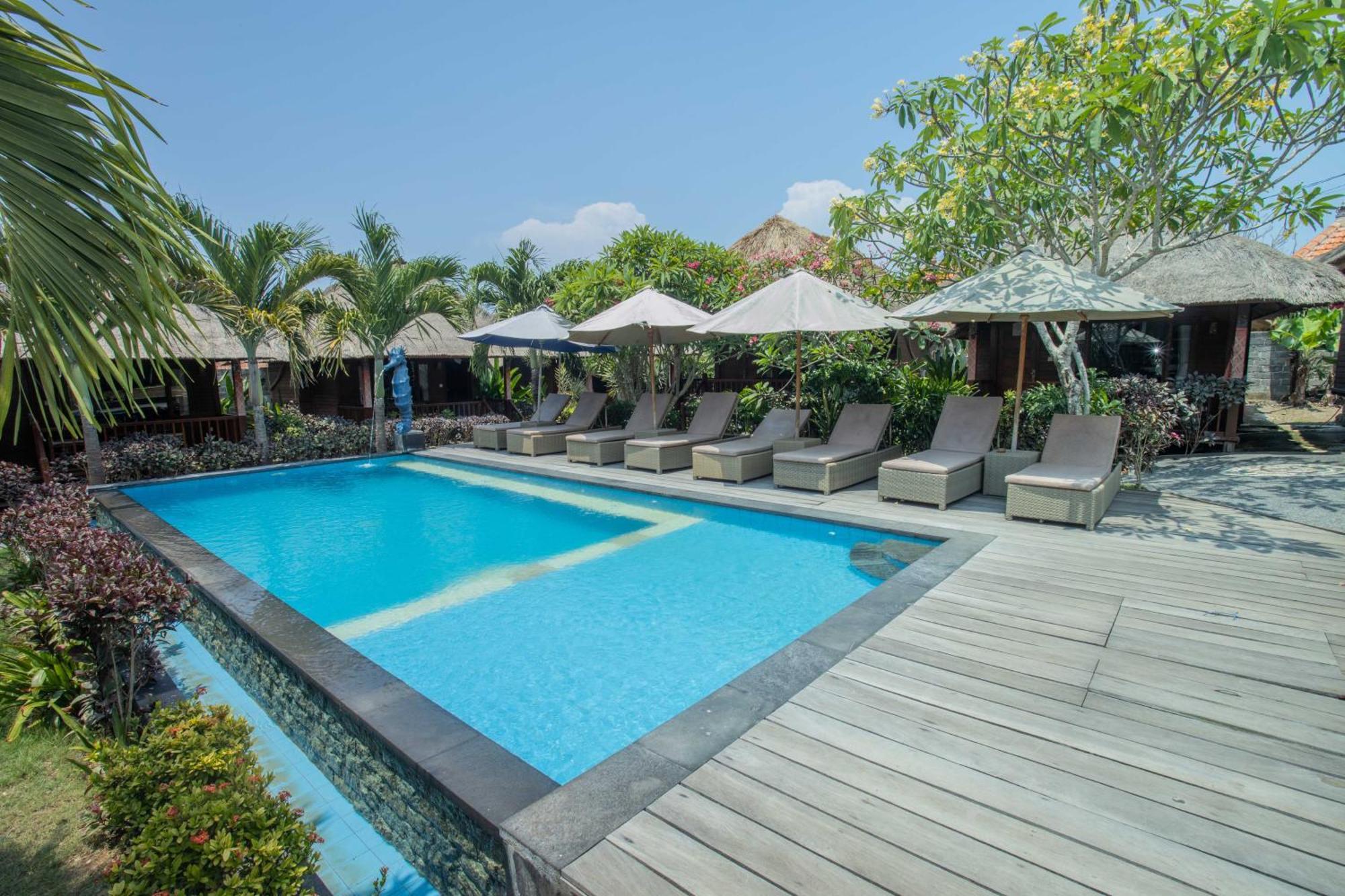 Lembongan Mantra Huts Hotel Kültér fotó