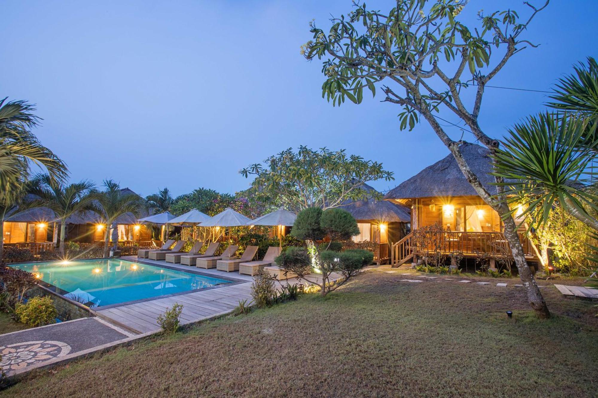Lembongan Mantra Huts Hotel Kültér fotó