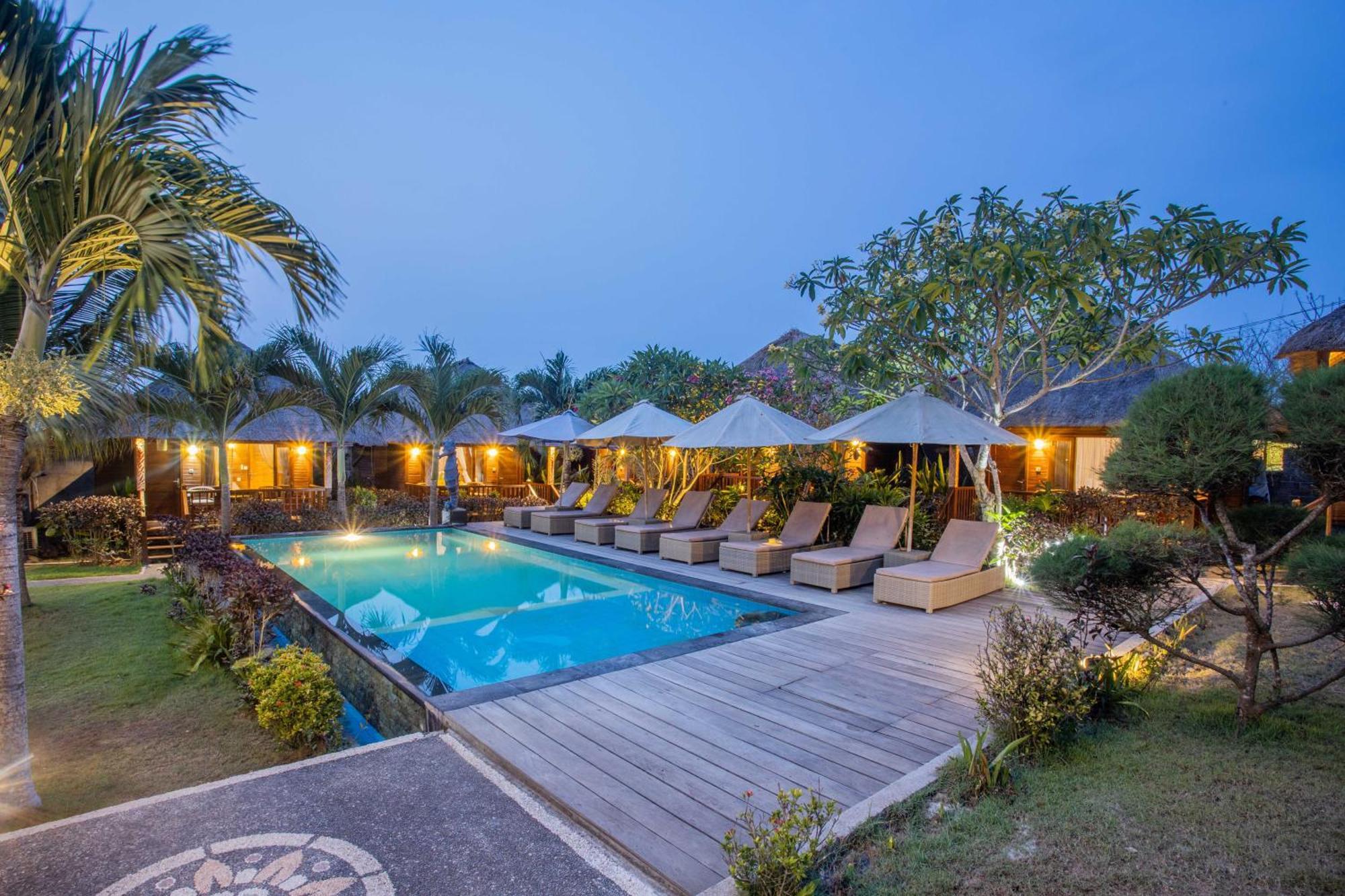 Lembongan Mantra Huts Hotel Kültér fotó