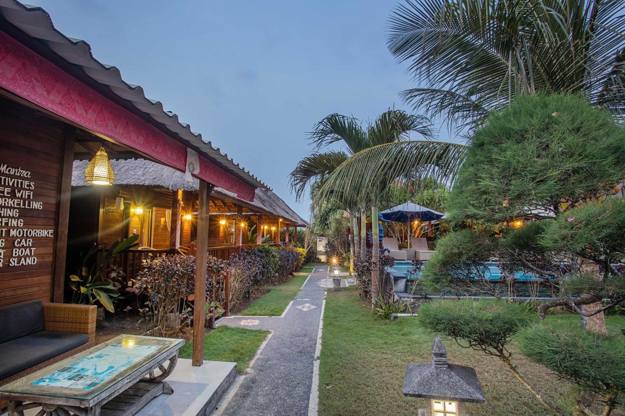 Lembongan Mantra Huts Hotel Kültér fotó