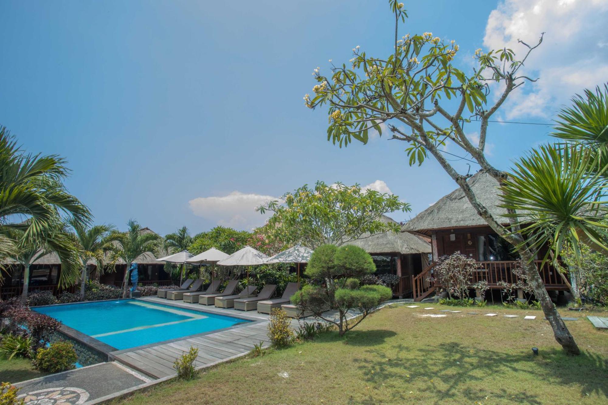 Lembongan Mantra Huts Hotel Kültér fotó
