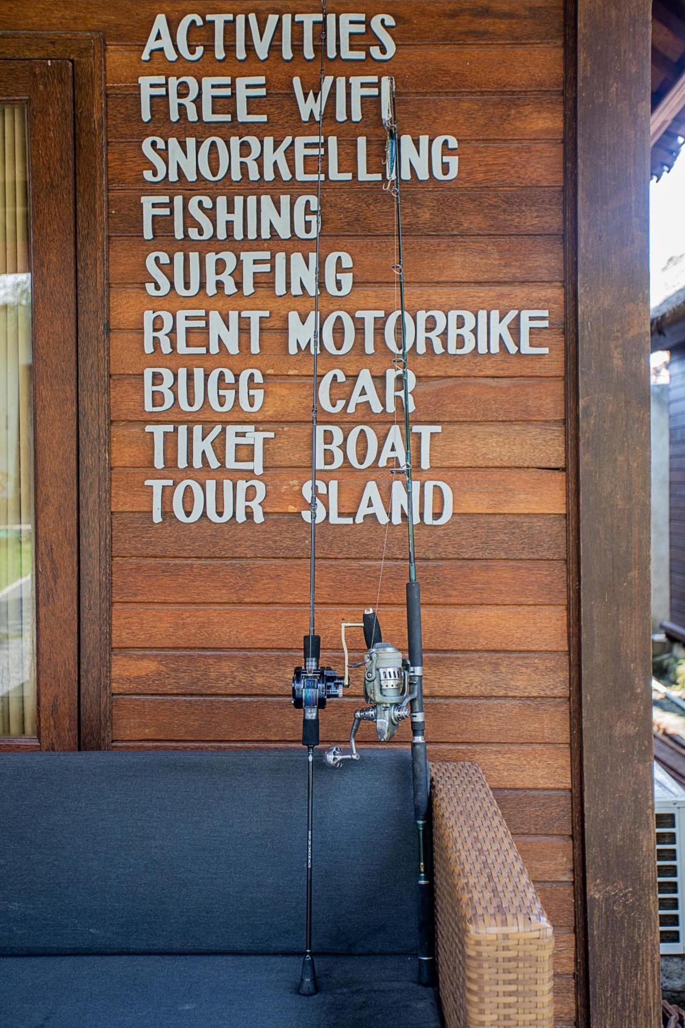 Lembongan Mantra Huts Hotel Kültér fotó